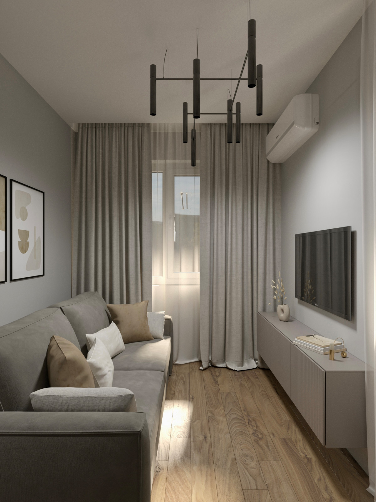 Проект двухкомнатной квартиры