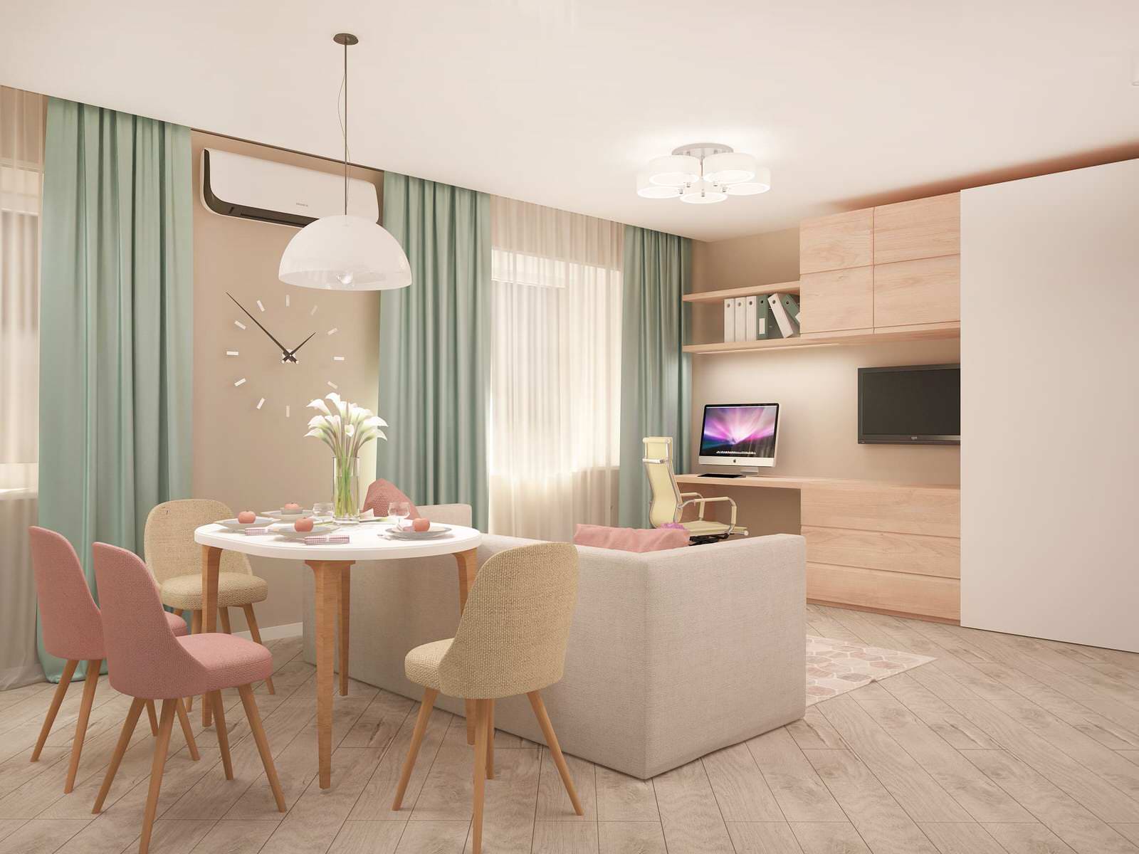 Обложка проекта: Нежная пудра