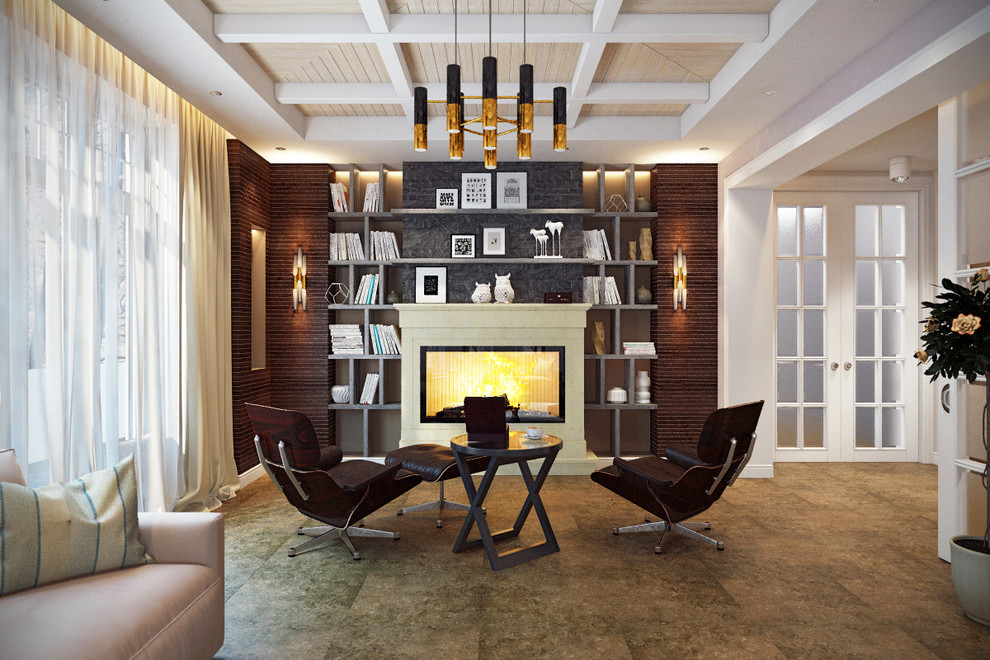 Обложка проекта: Дизайн интерьера загородного дома в КП "Витязь"