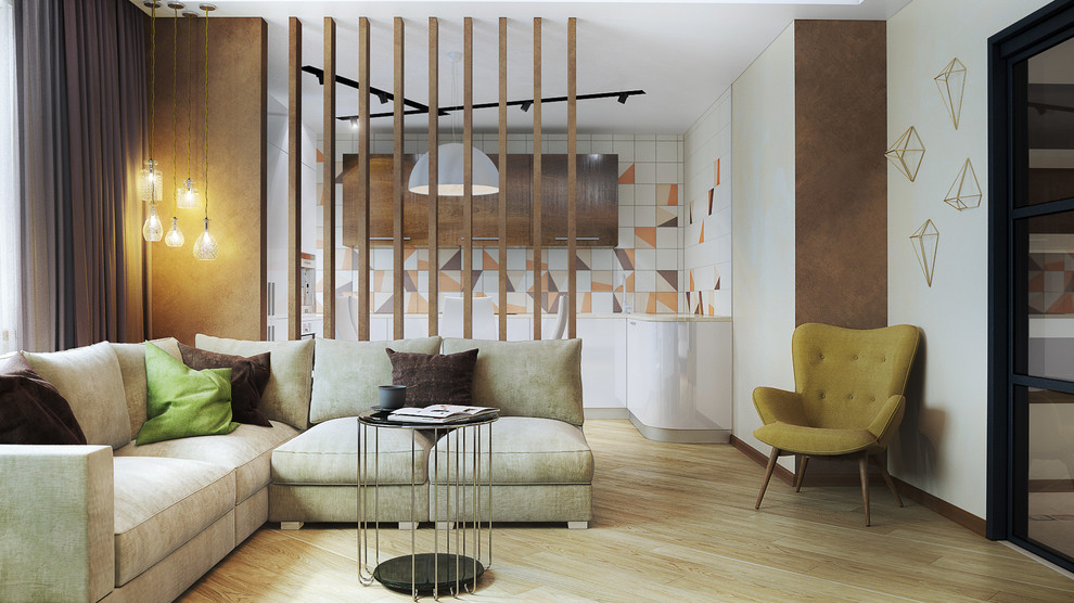 Гостиная в современном стиле: конструктивизм в интерьере