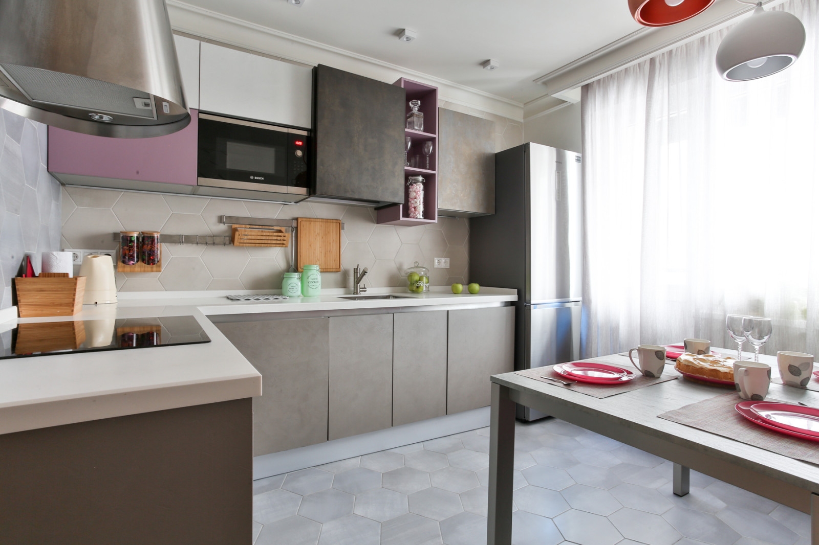 Лофт в розовом цвете. Модель Spark. Дизайнер Александра Задорожная.