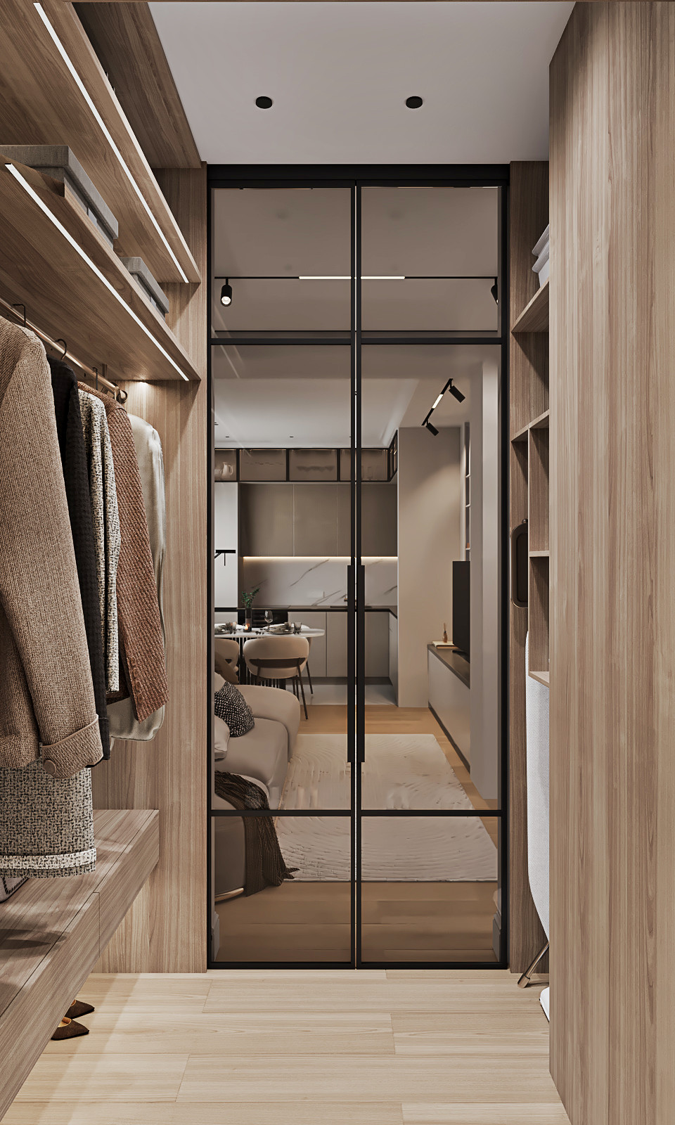 Кухня гостиная на ул. Воеводина г.Екатеринбург