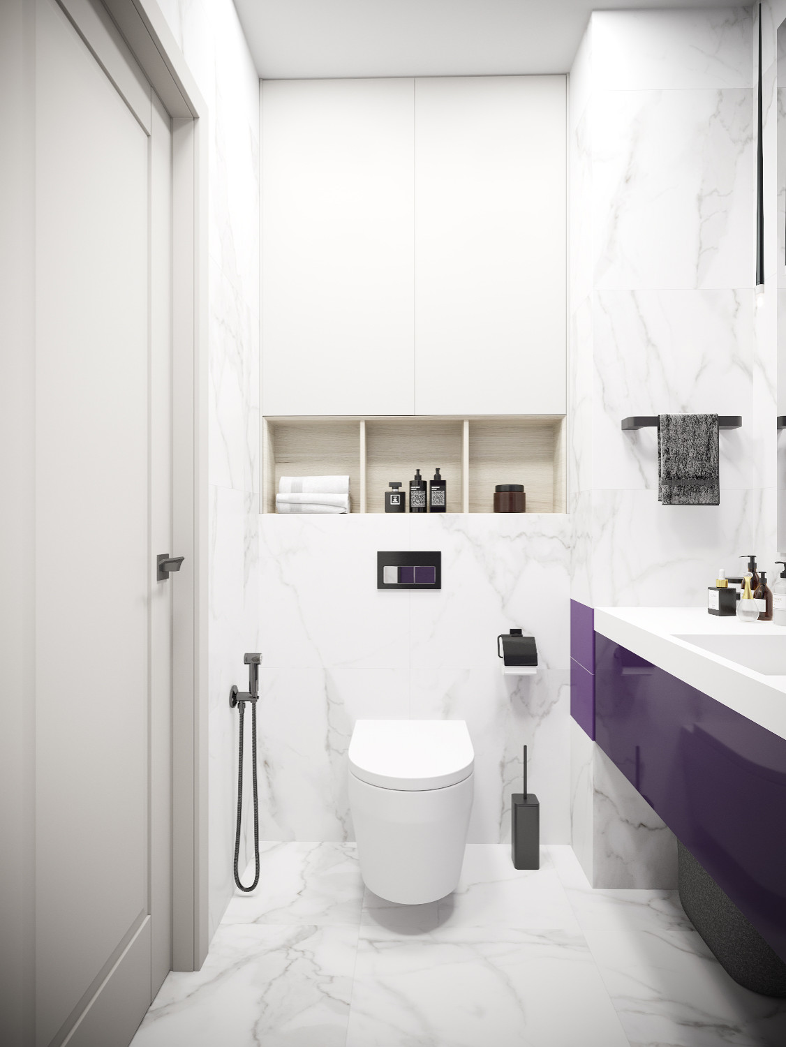 Санузел с душем