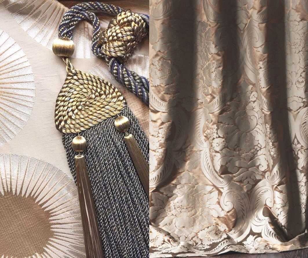 Шторы на заказ. Текстильный дизайн и пошив элитных штор. Заказать элитные шторы.