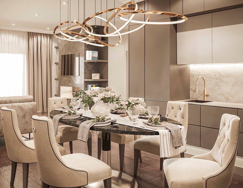 Шоколадный интерьер