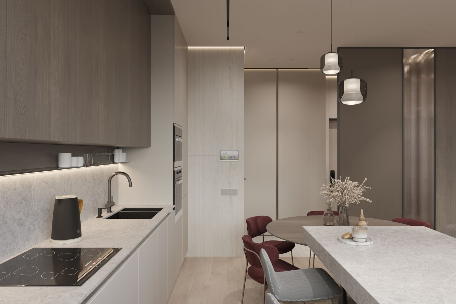 Интерьер квартиры в Москве.