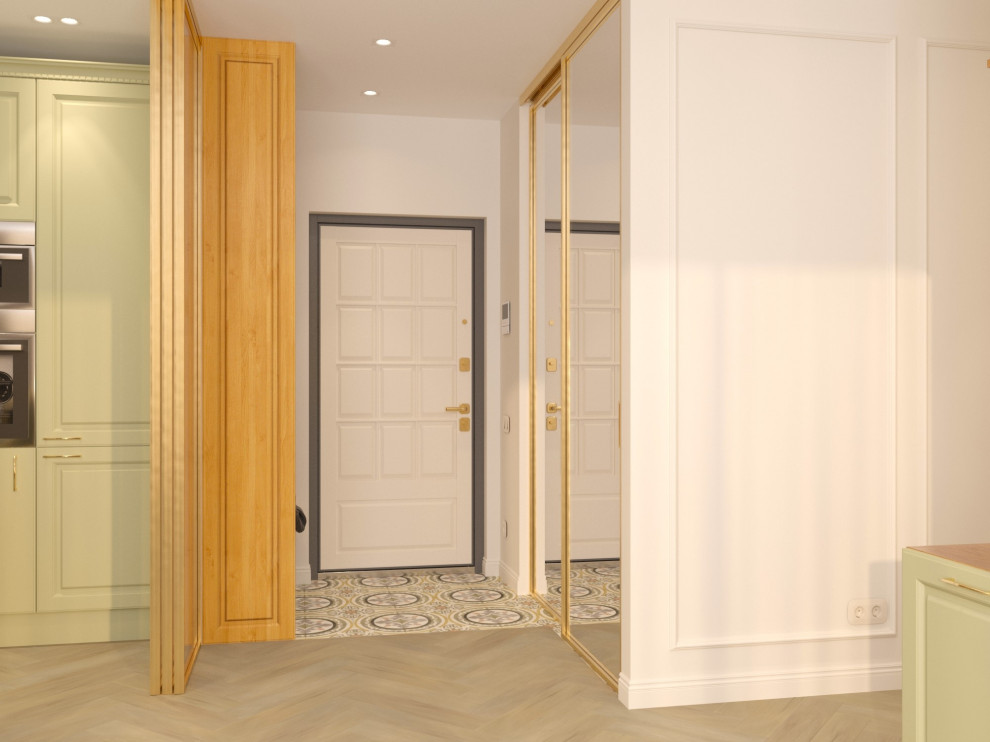 Дизайн проект - уютный и элегантный интерьер в мягких пастельных тонах