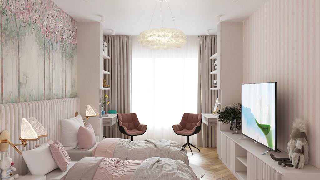 Дизайн проект детской комнаты