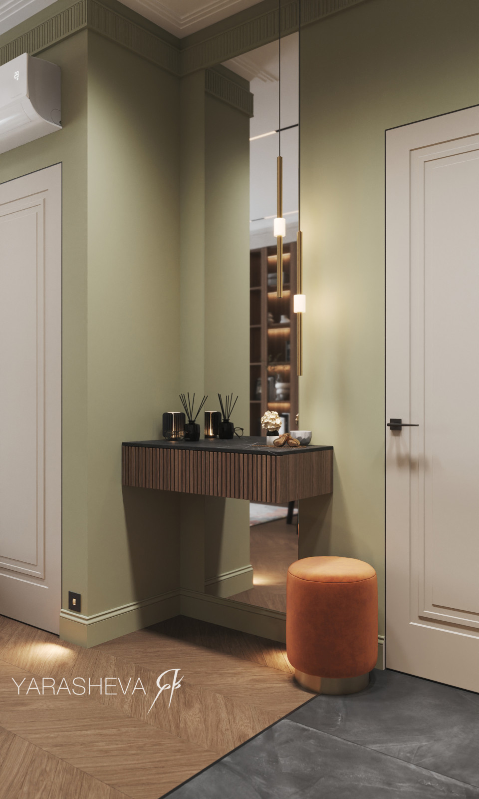 Дизайн интерьера квартиры в ЖК Небо