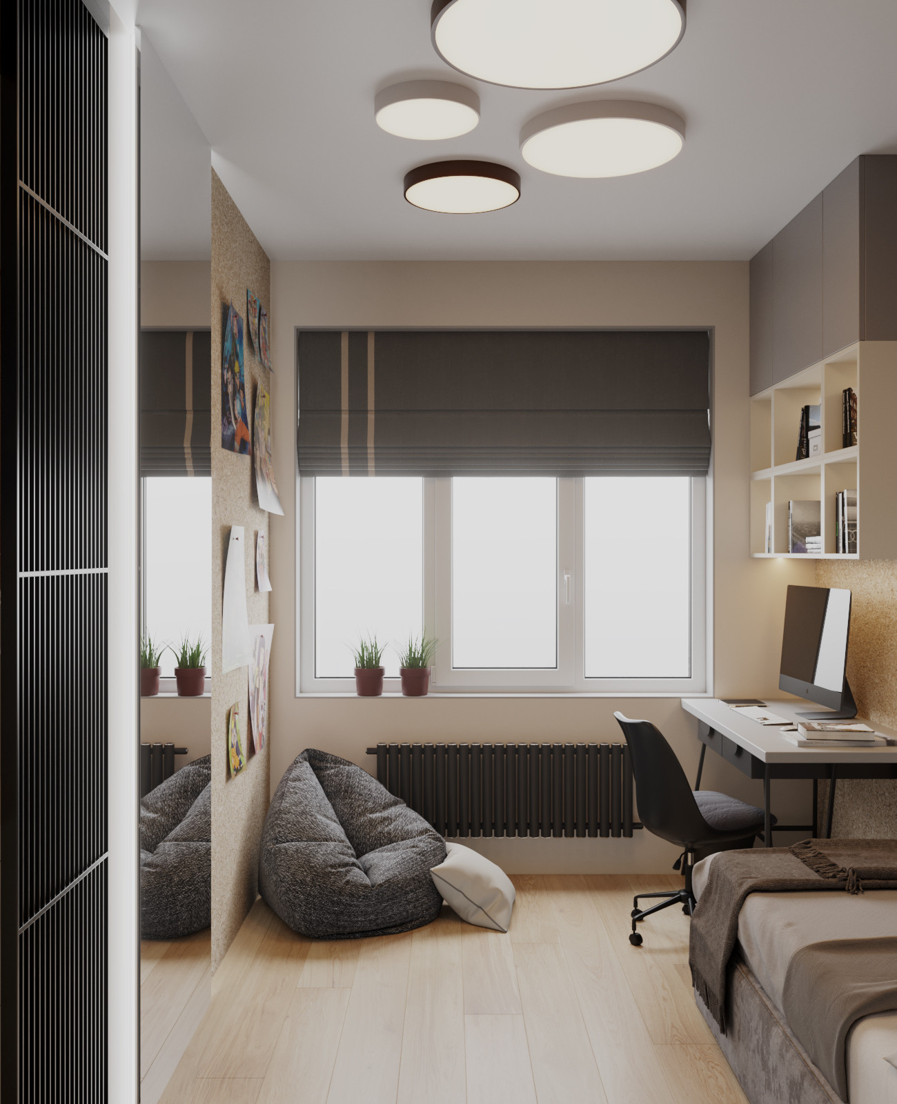 Дизайн-проект квартиры в ЖК Main House, 100 кв.м