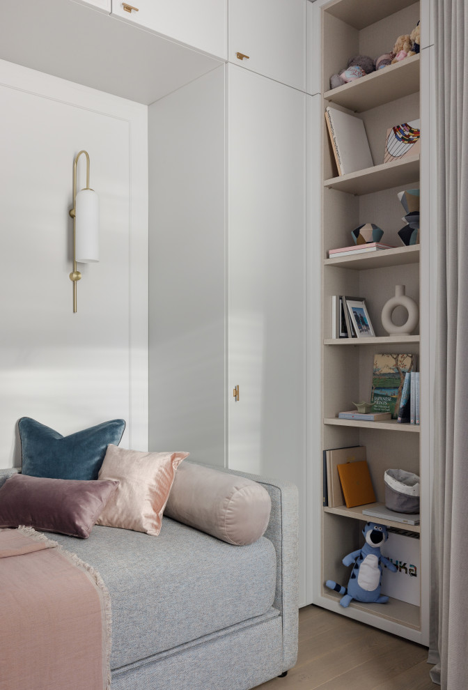 Детская комната – спокойствие и функциональность