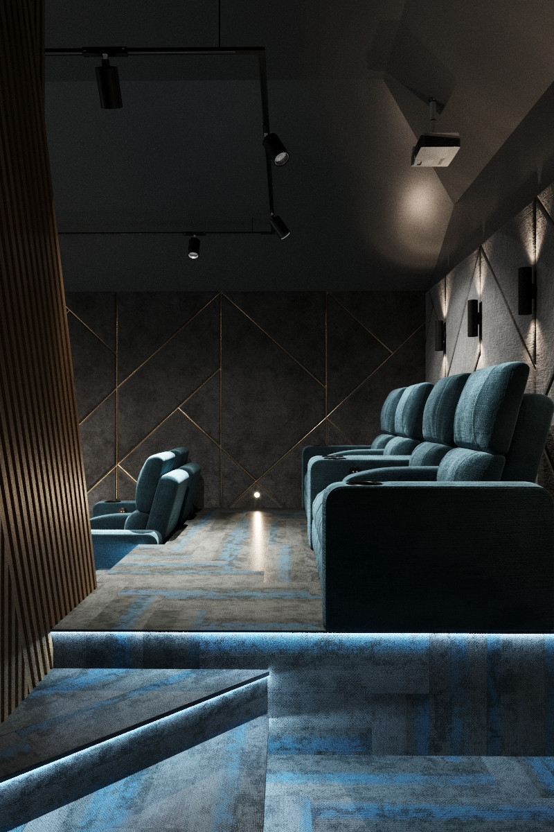 КП Клязьминский парк (кинозал на мансарде)