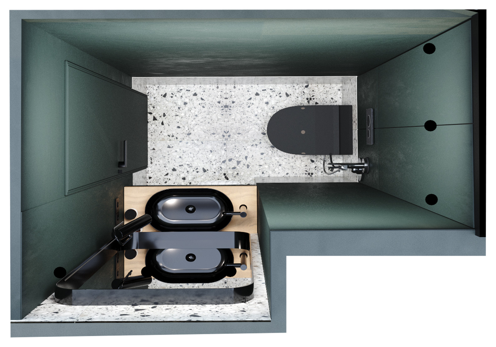 Проект: квартира 60 м2 на Королева, г. Санкт-Петербург