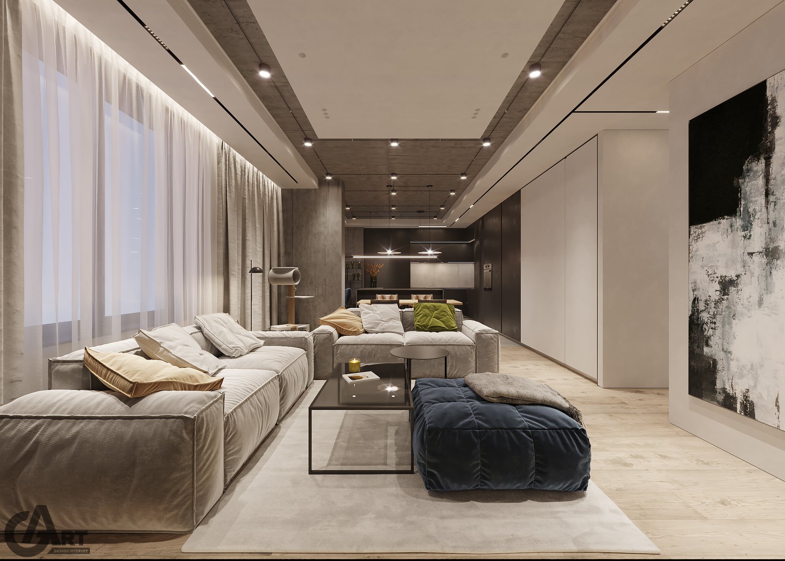 Проект квартиры на улице Верхние поля