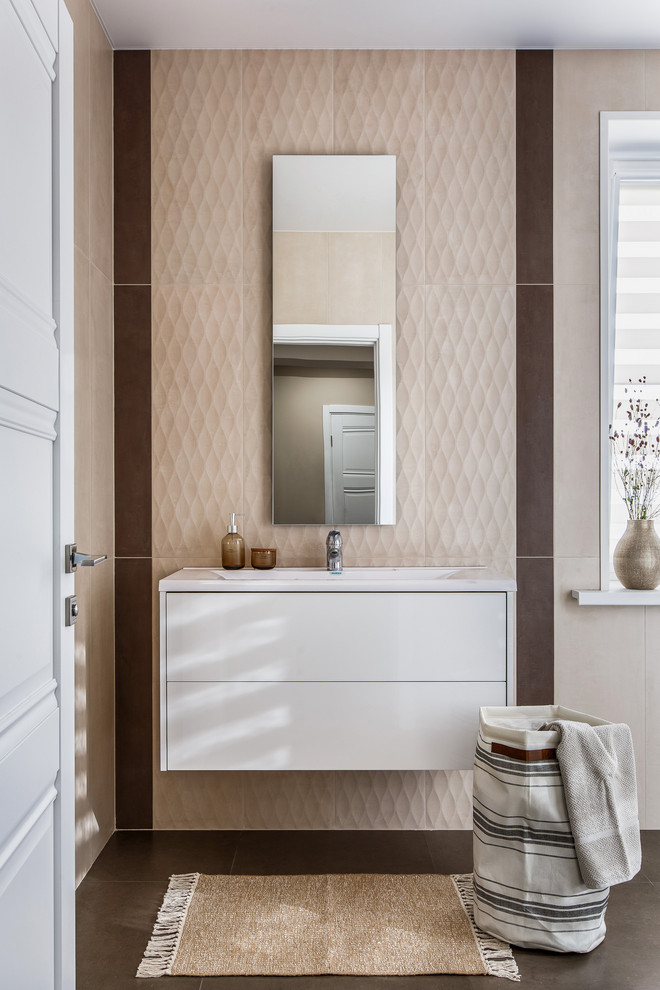 Спальня и WC из проекта Дом для семьи из 4 человек