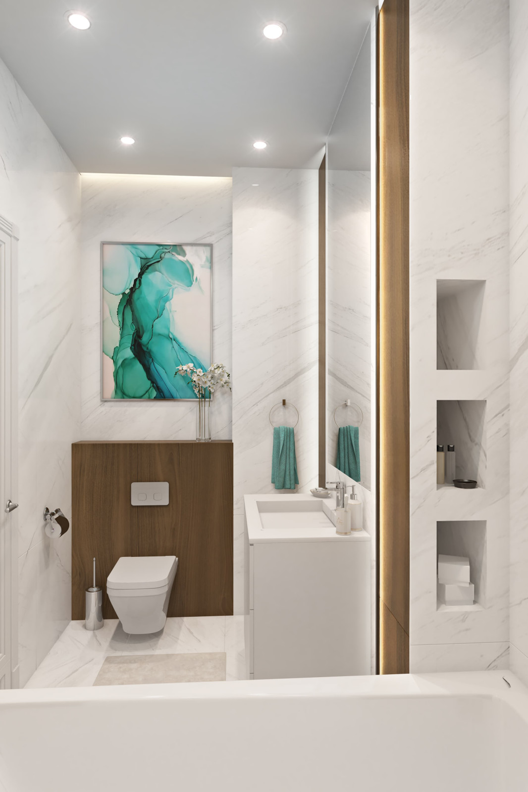 Дизайн и ремонт квартиры на Никитском бульваре — Воздушный замок