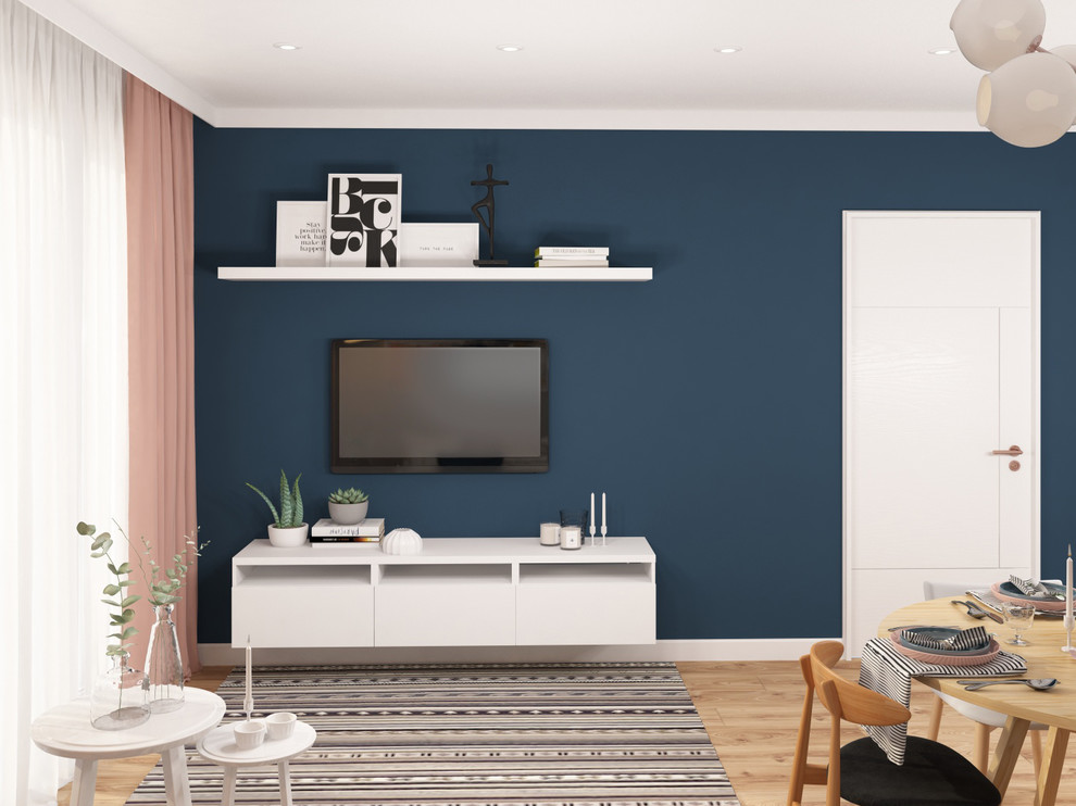 Уютная квартира для молодой девушки в современном стиле