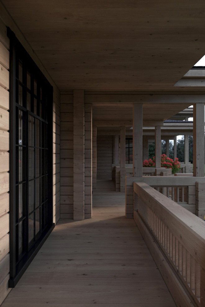 Загородный дом в стиле шале