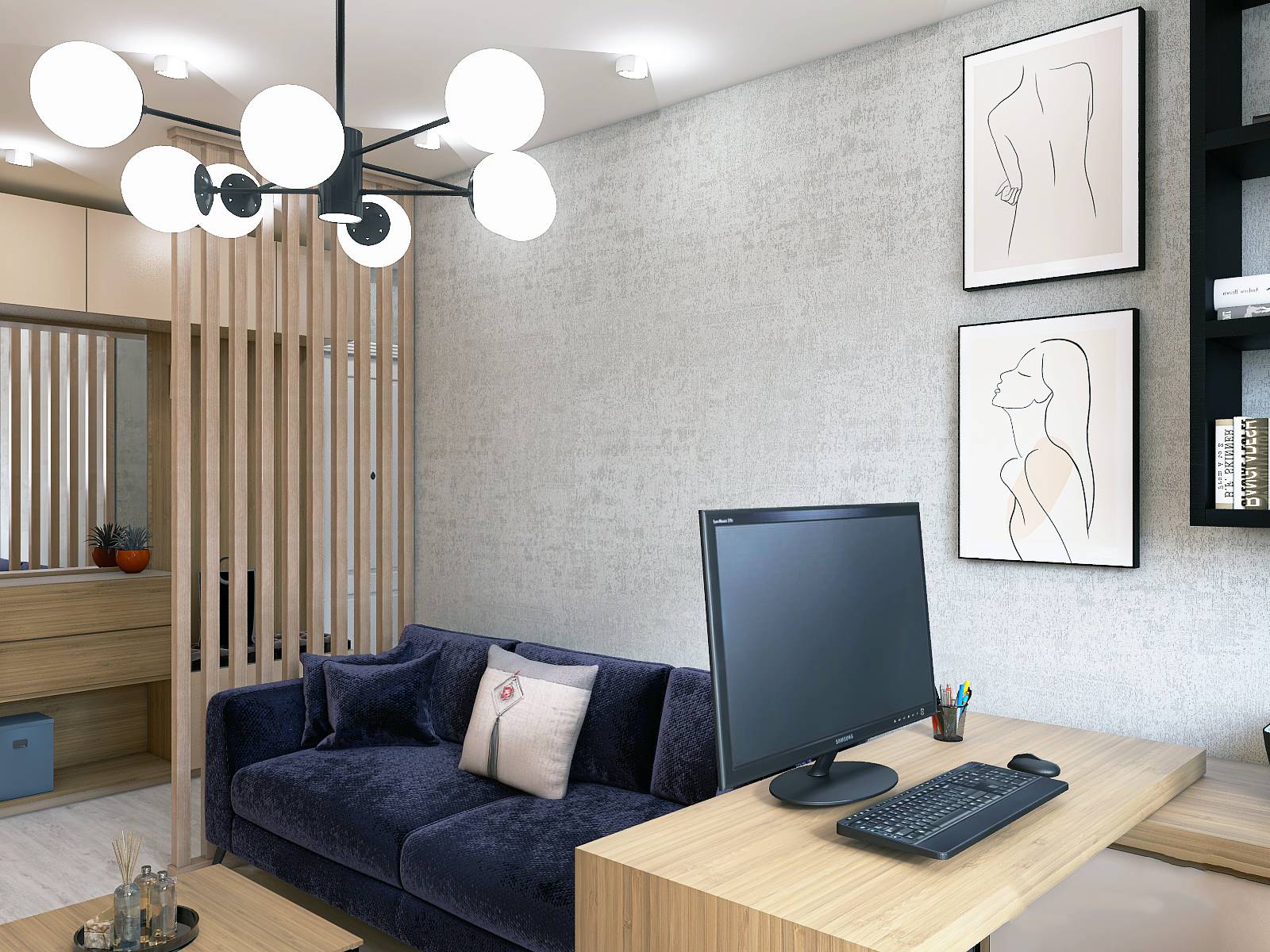 3-х комнатная квартира Г. Мушникова