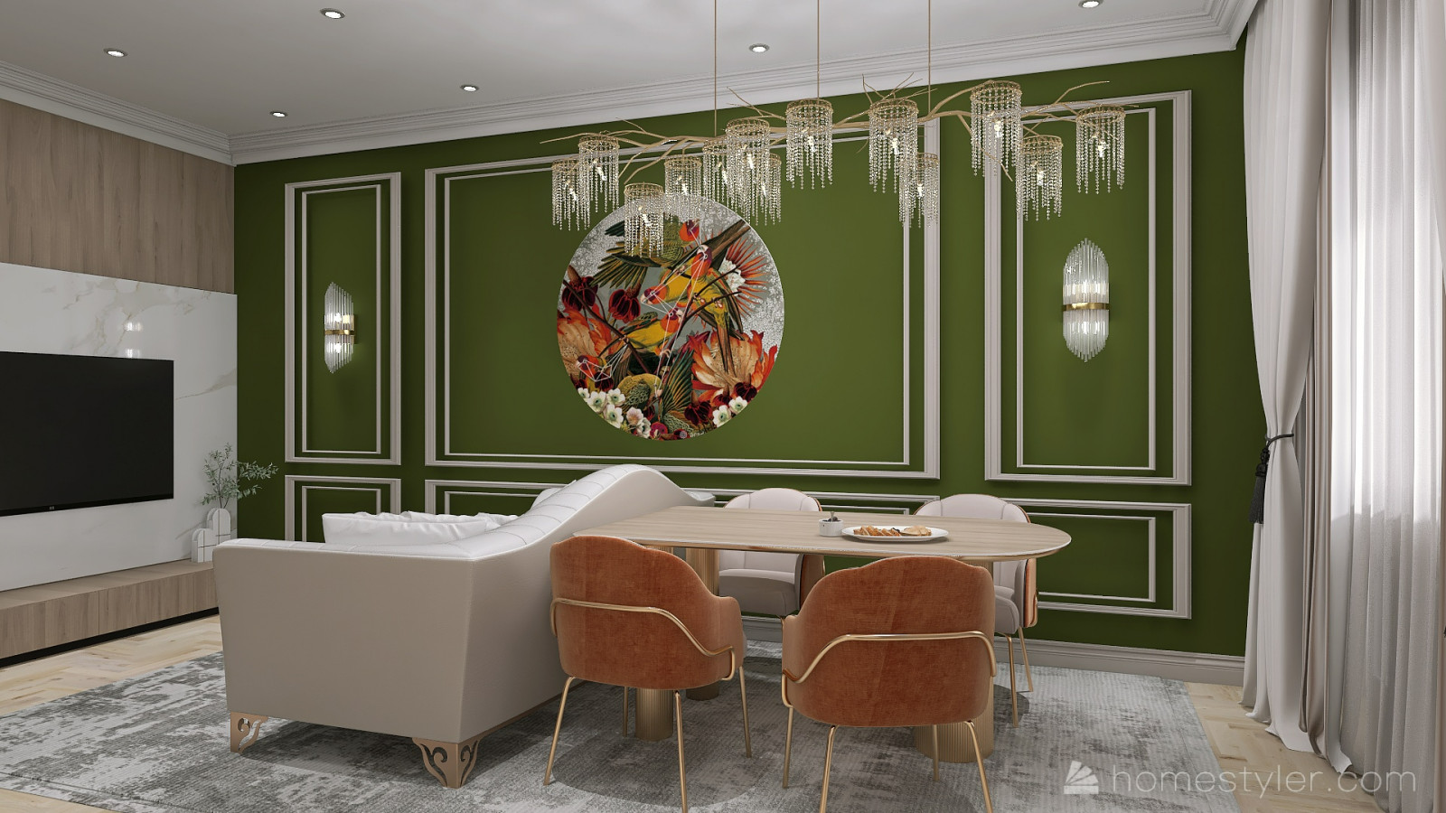 Трехкомнатная квартира