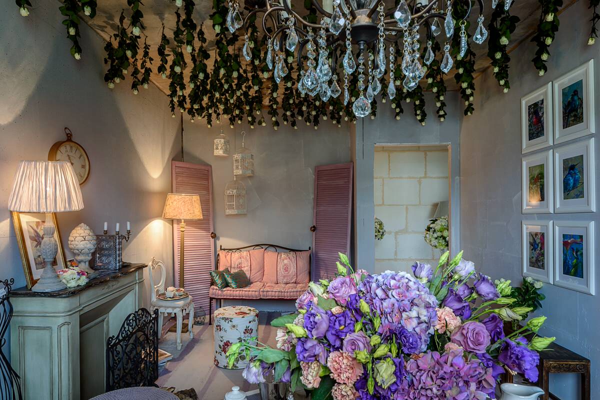 Концепт-дизайн "Райский сад". Стиль Прованс