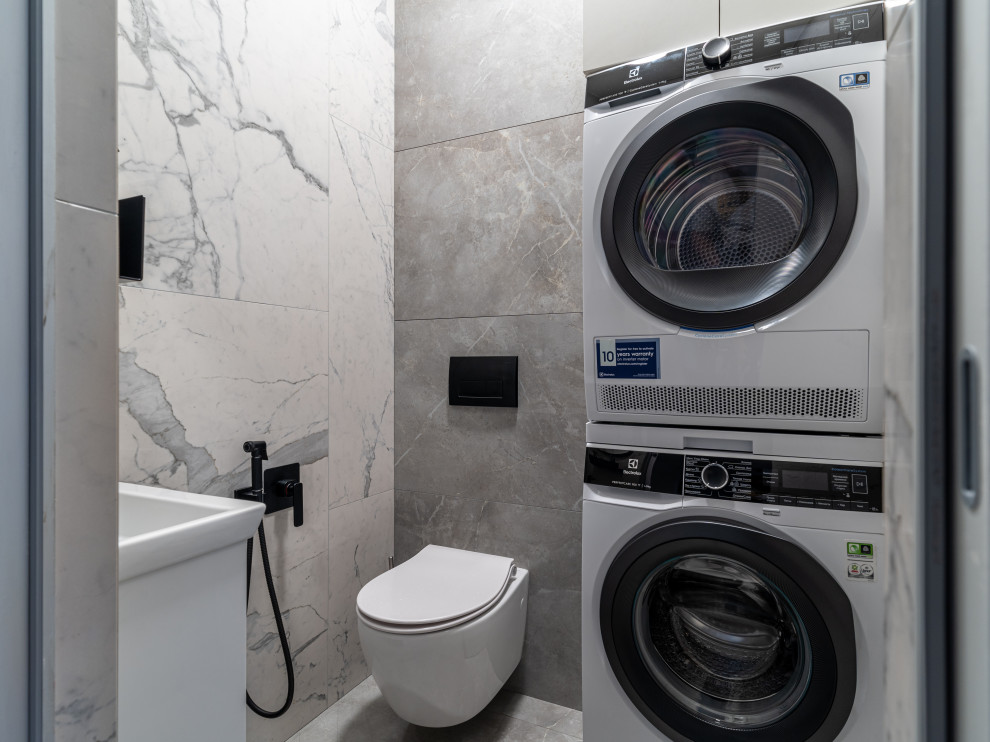 Дизайнерский интерьер московской квартиры 64 м2 ""