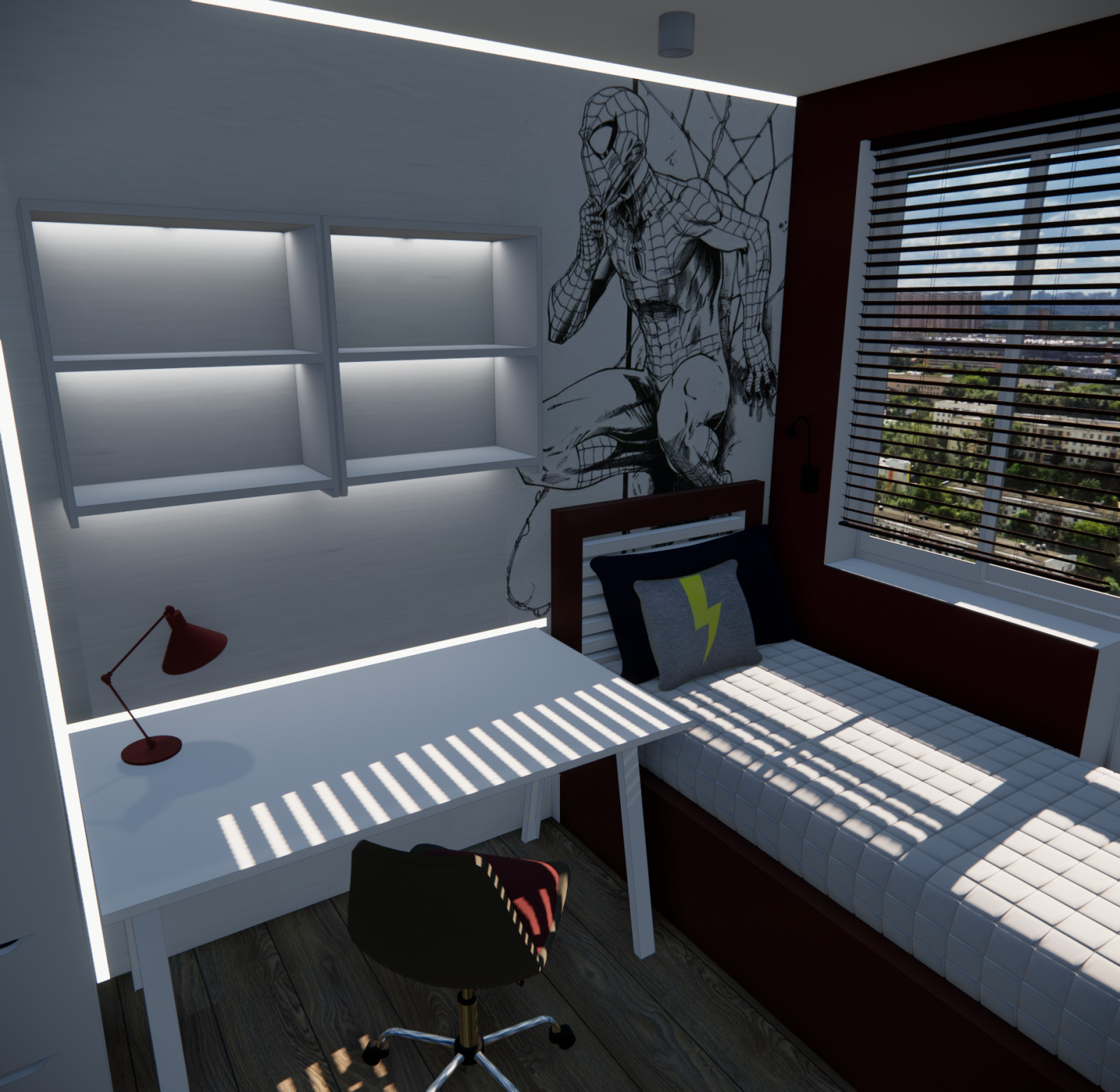 Обложка проекта: Детская юных супергероев