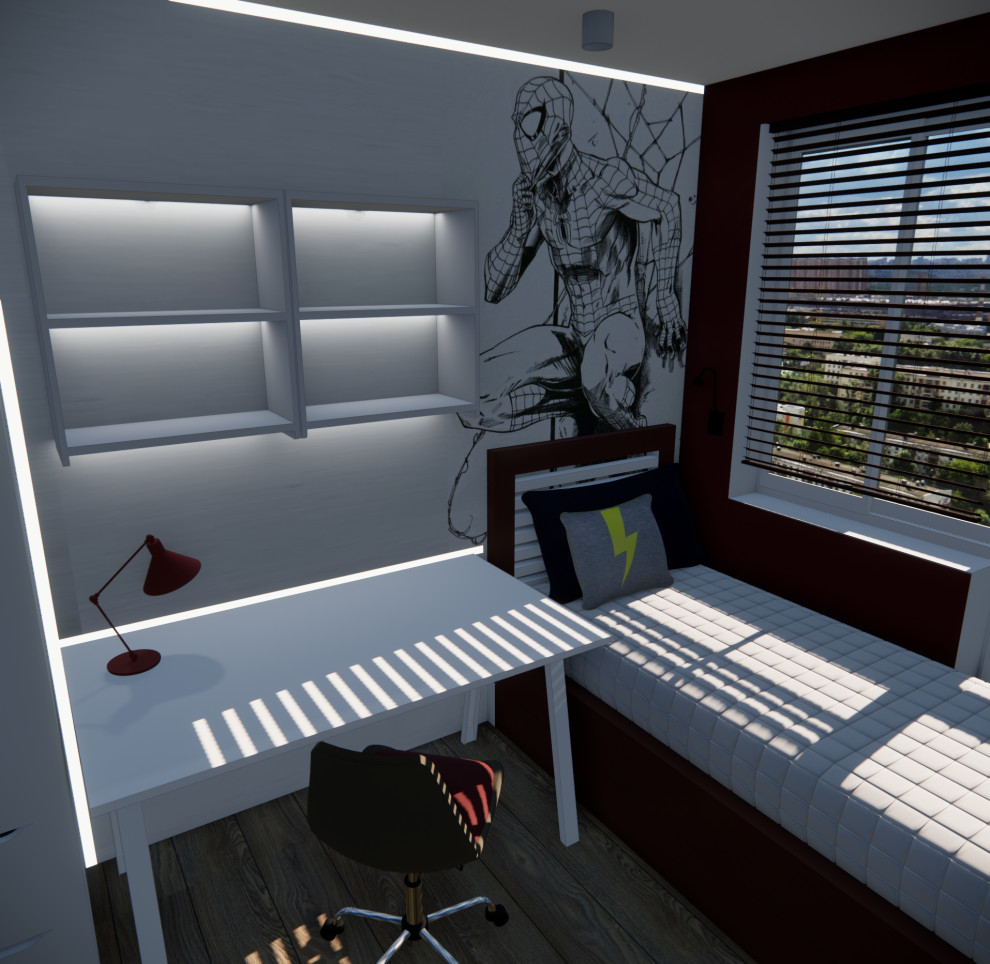 Обложка проекта: Детская юных супергероев