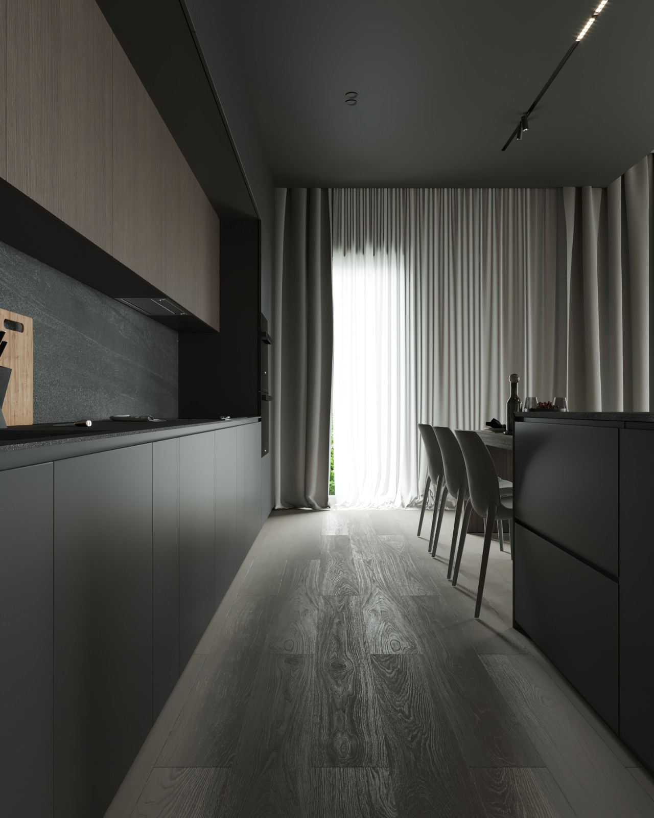 HL 2112 | Кухня-гостинная