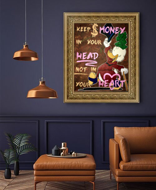 Современные картины для интерьера в стиле Поп арт/ Граффити/ Стрит арт