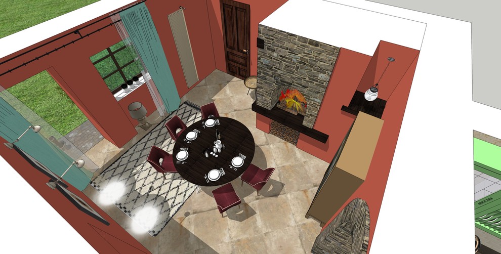 Интерьер 200-летнего дома в Люксембурге