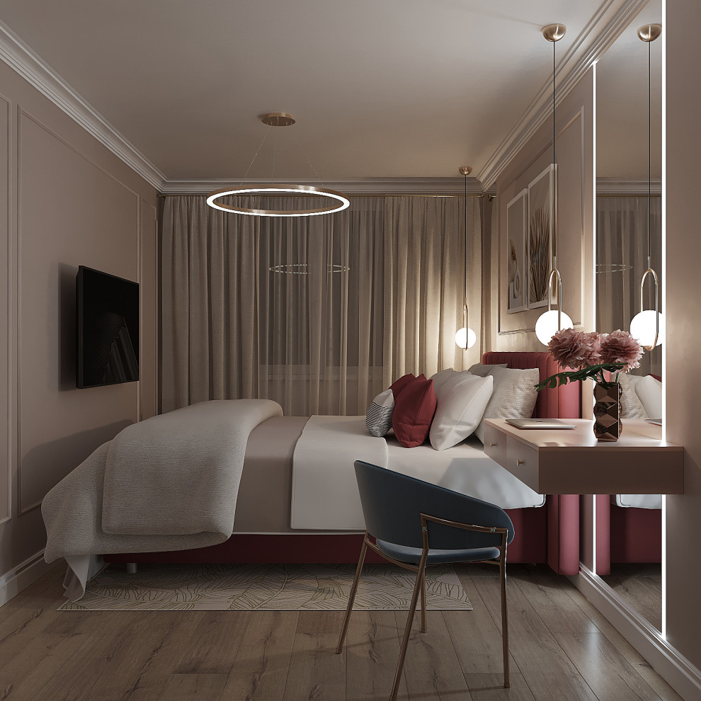 Трехкомнатная квартира для молодой девушки