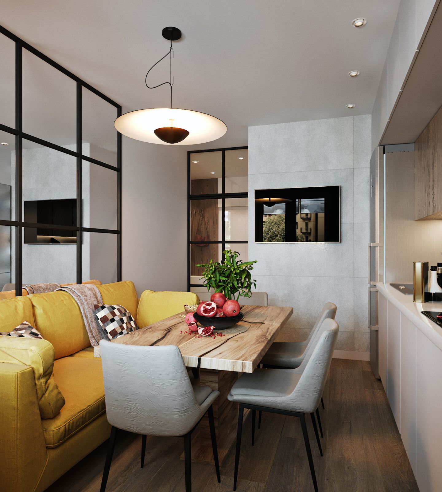 Однокомнатная квартира в ЖК "Центральном" 43 кв.м.