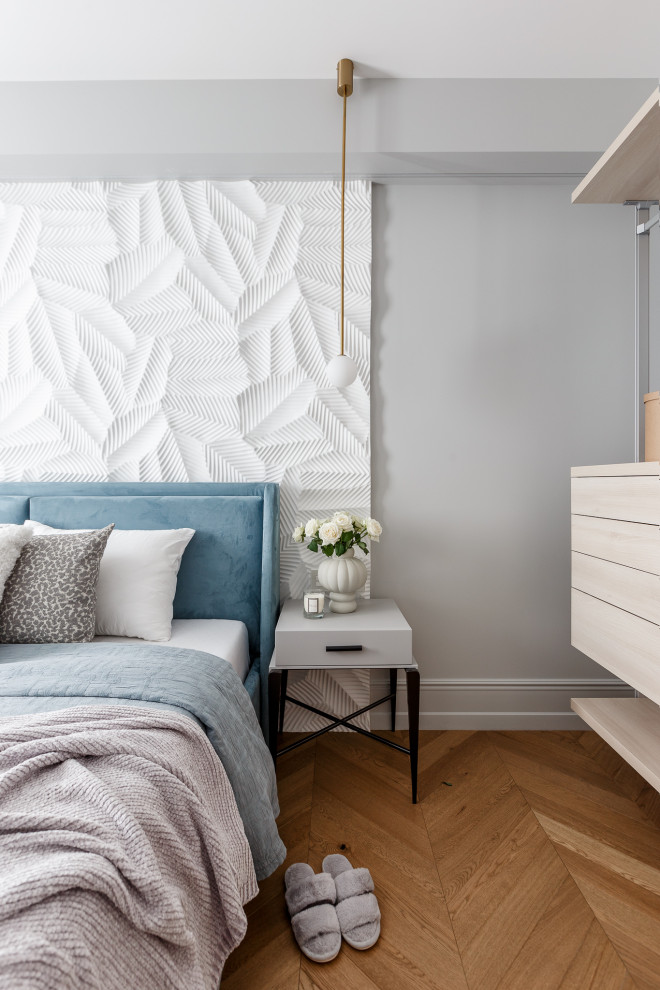 Реализованный дизайн проект квартиры в ЖК "Горный"