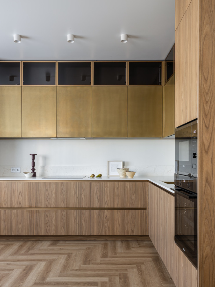 Современная кухня с нотками ретро от Iilimur design