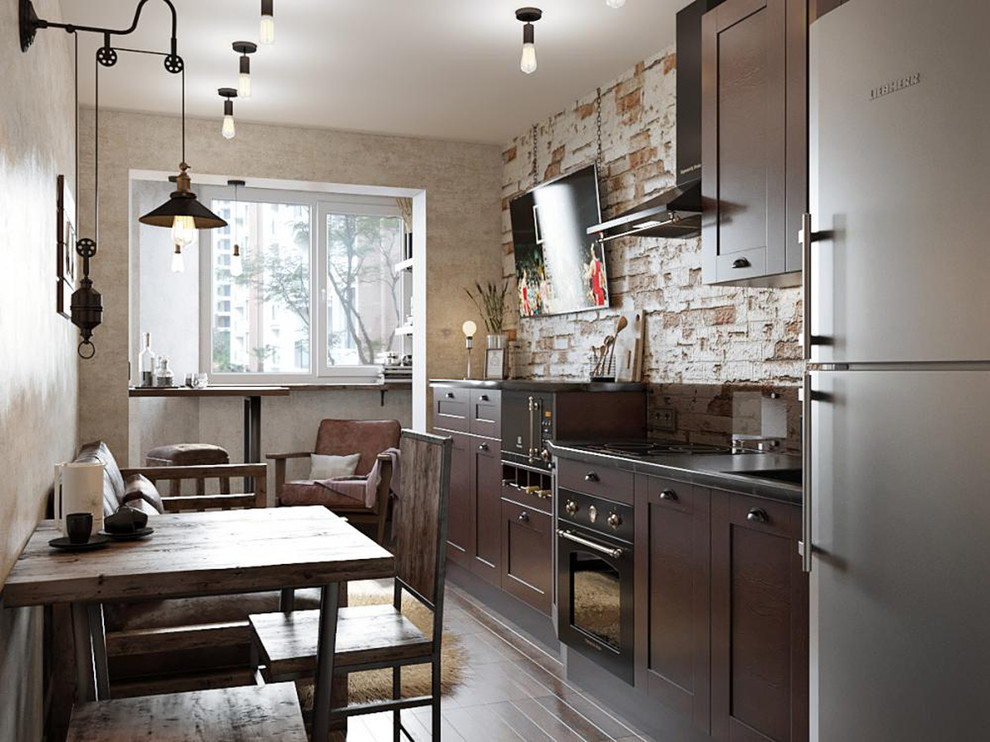 Однокомнатная квартире в стиле лофт