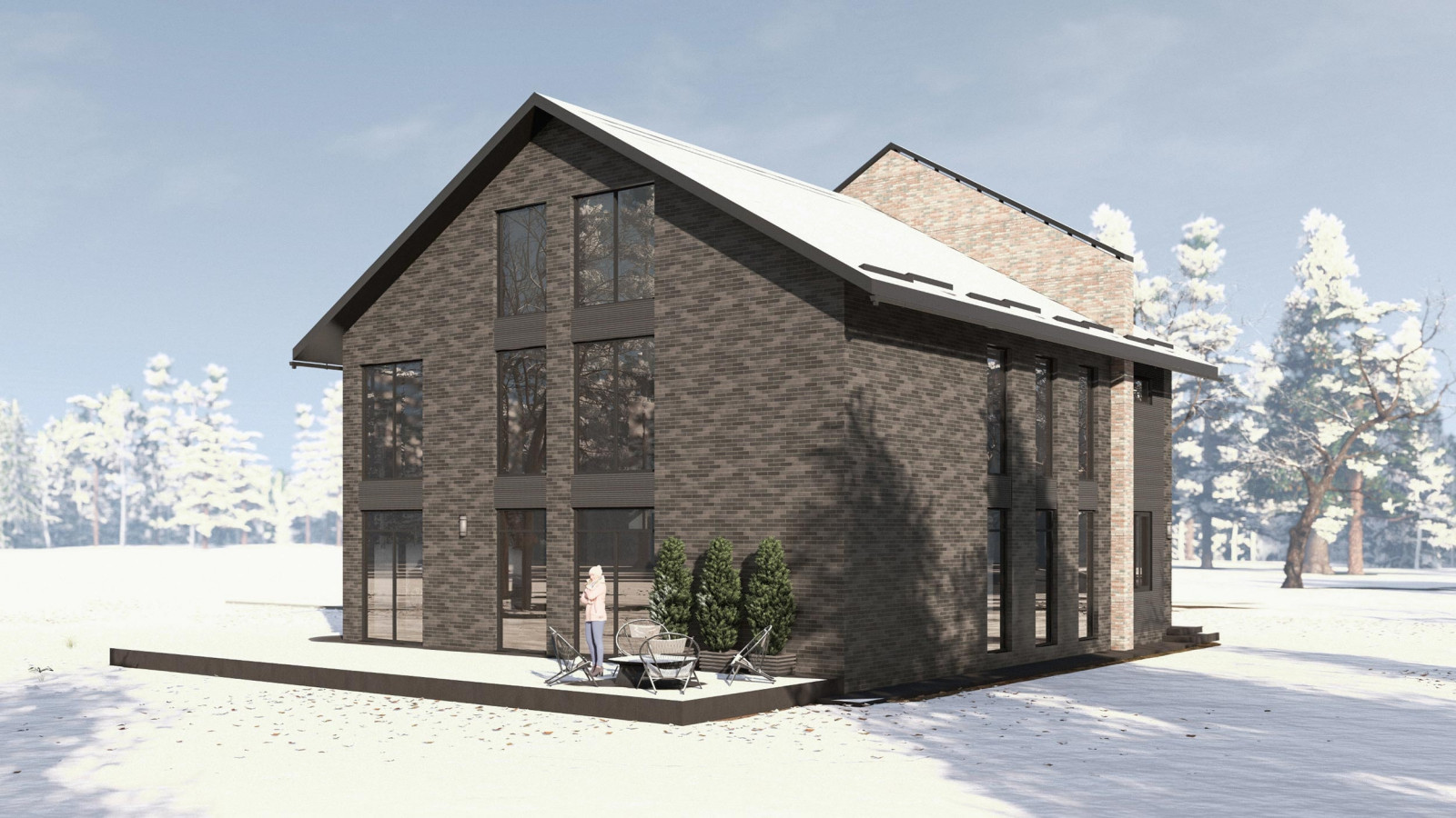 Проект Жилого Дома -400 м2