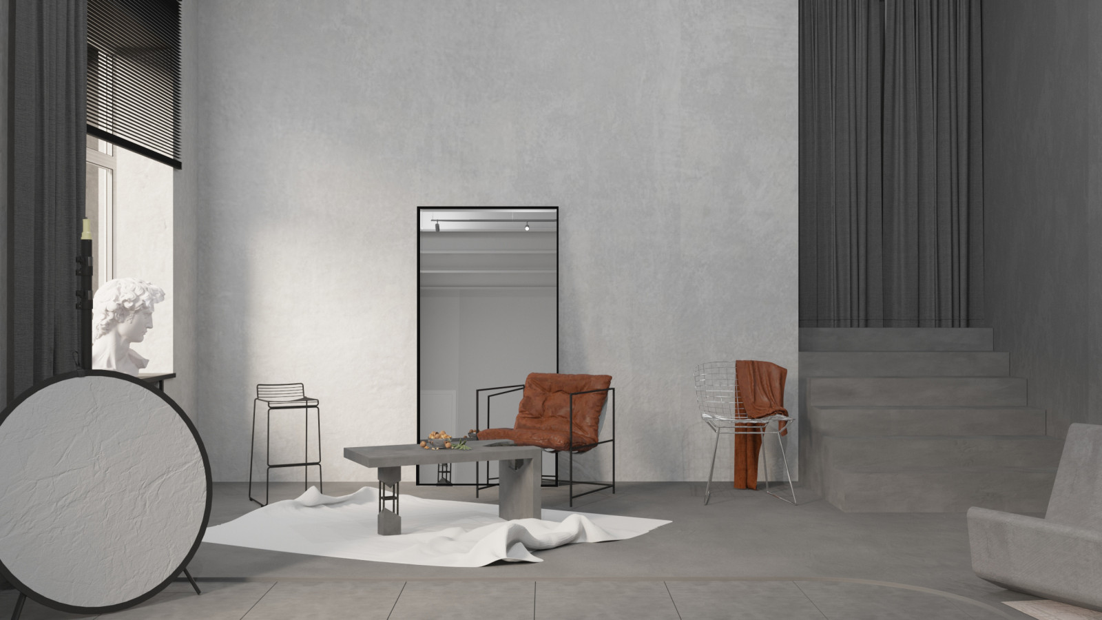 Дизайн проект фотостудии