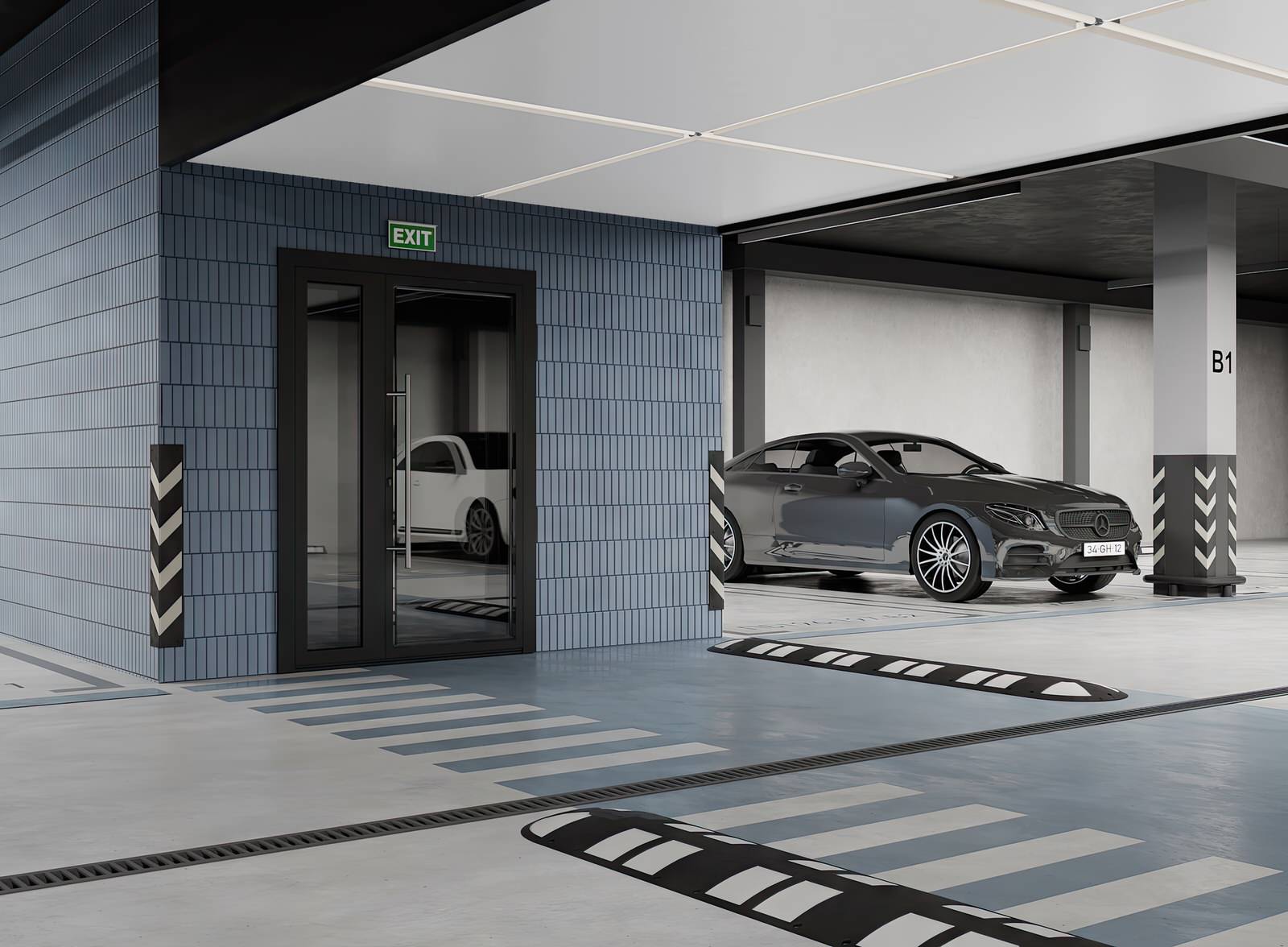 ЖК "е. волюция" паркинг