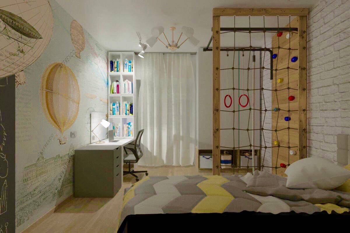 трехкомнатная квартира