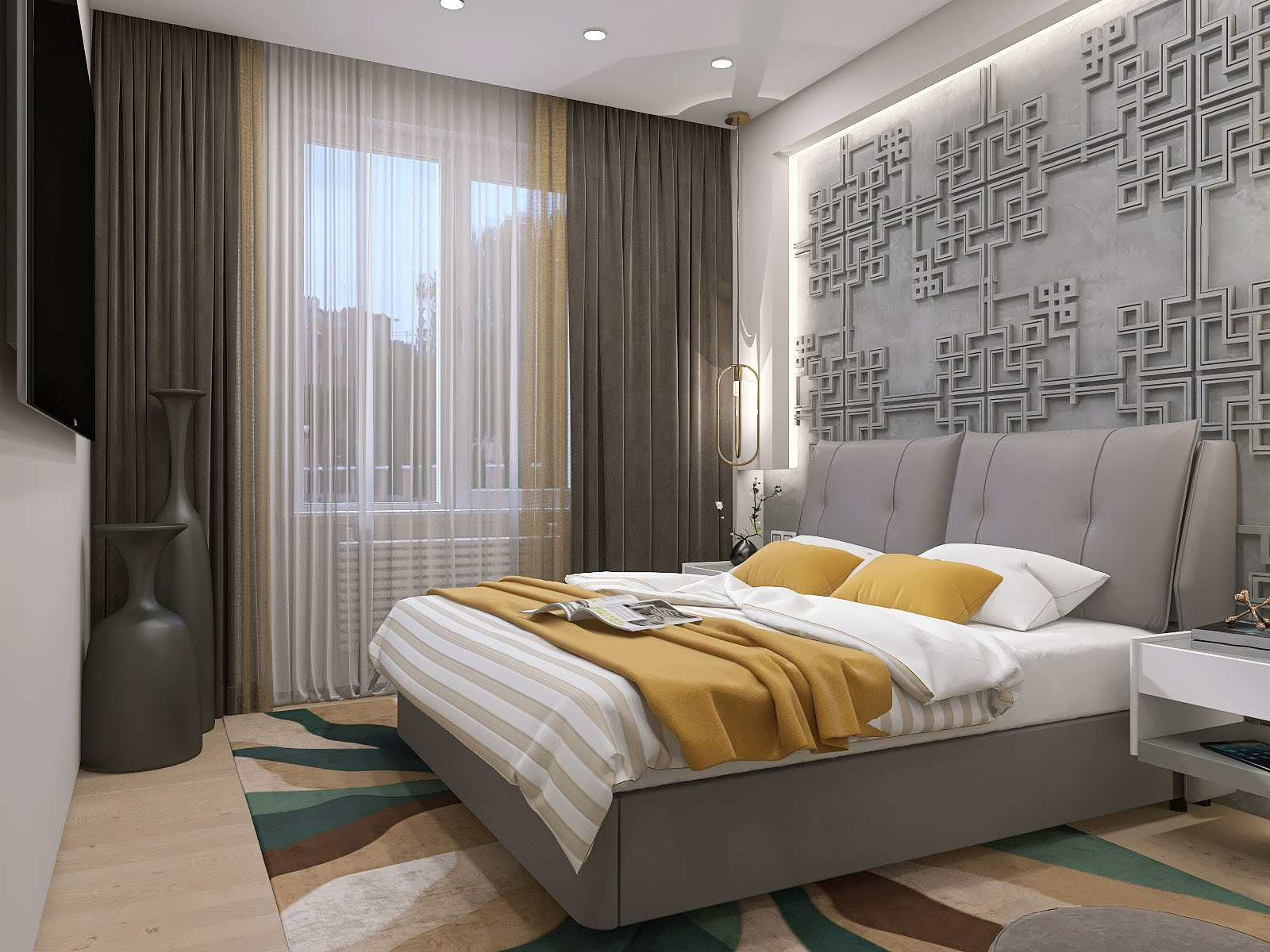 Спальня в современном стиле