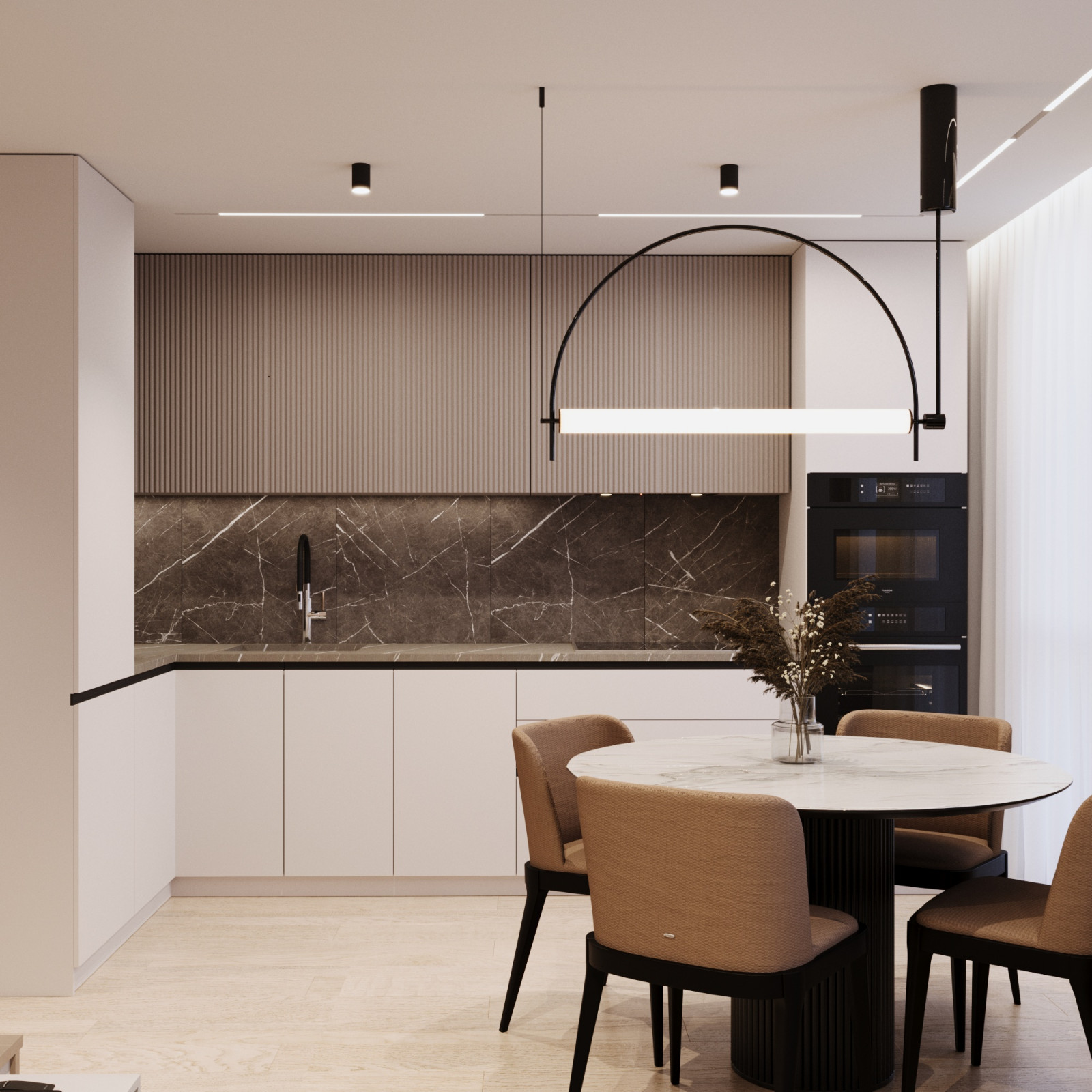 Дизайн интерьера таунхауса