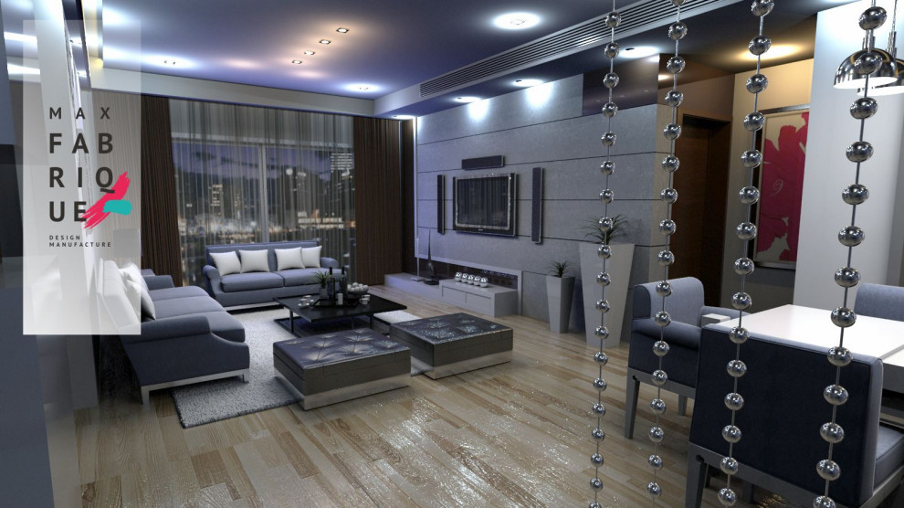 Дизайн-концепт Студии 30 кв.м.