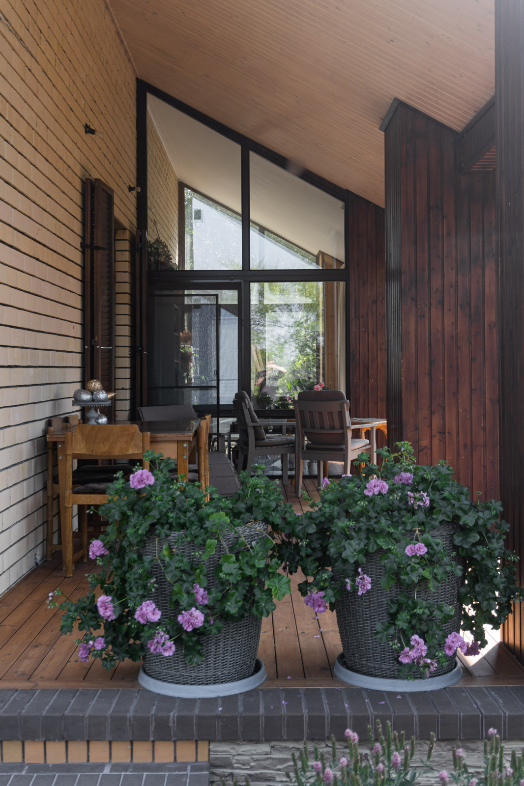 Сад на крутом склоне