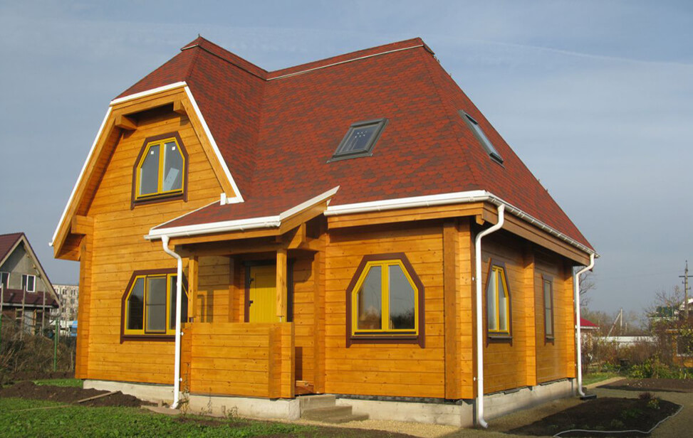 Дома из клееного бруса