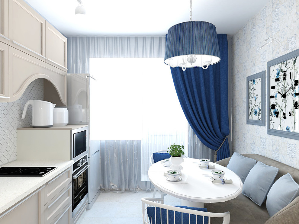 Кухня Сад с видом на море