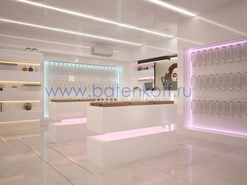 Дизайн интерьера магазина "AROMATIC BAR", г.Екатеринбург
