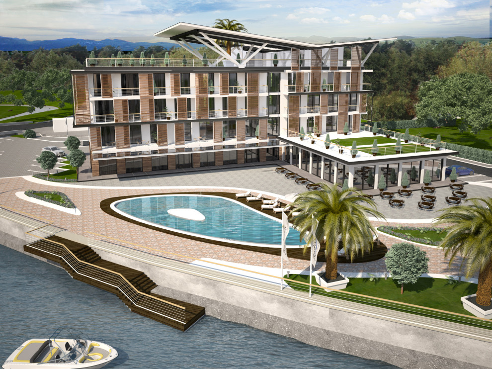 Обложка проекта: Гостиница в Сухуме