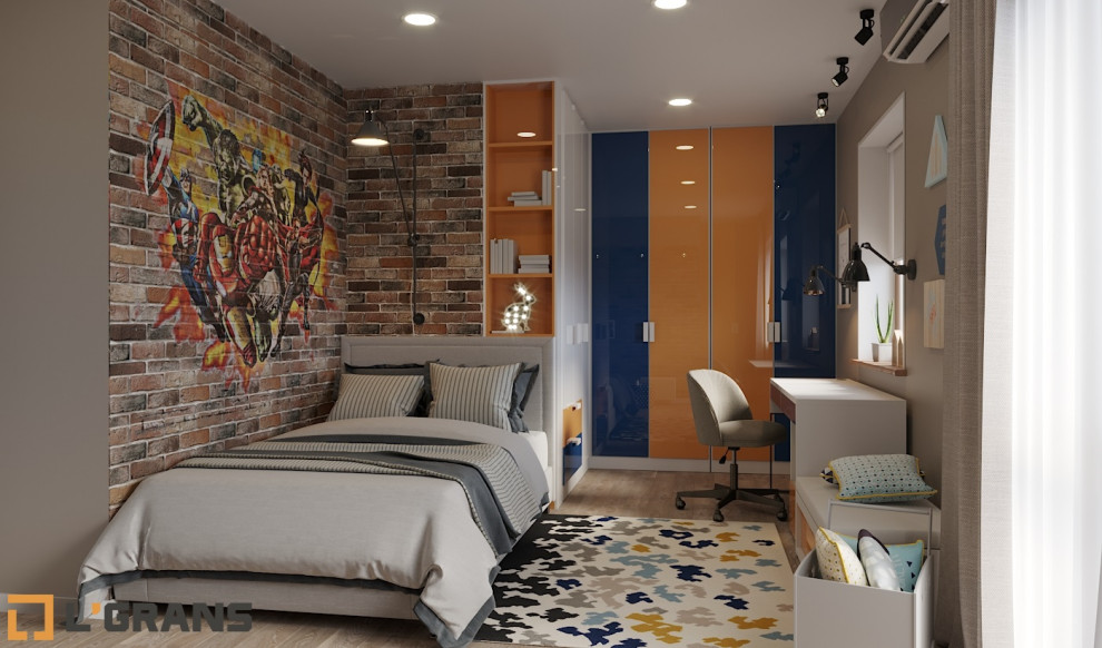 Дизайн интерьера 4к. квартиры по ул. Герасимова в Хабаровске