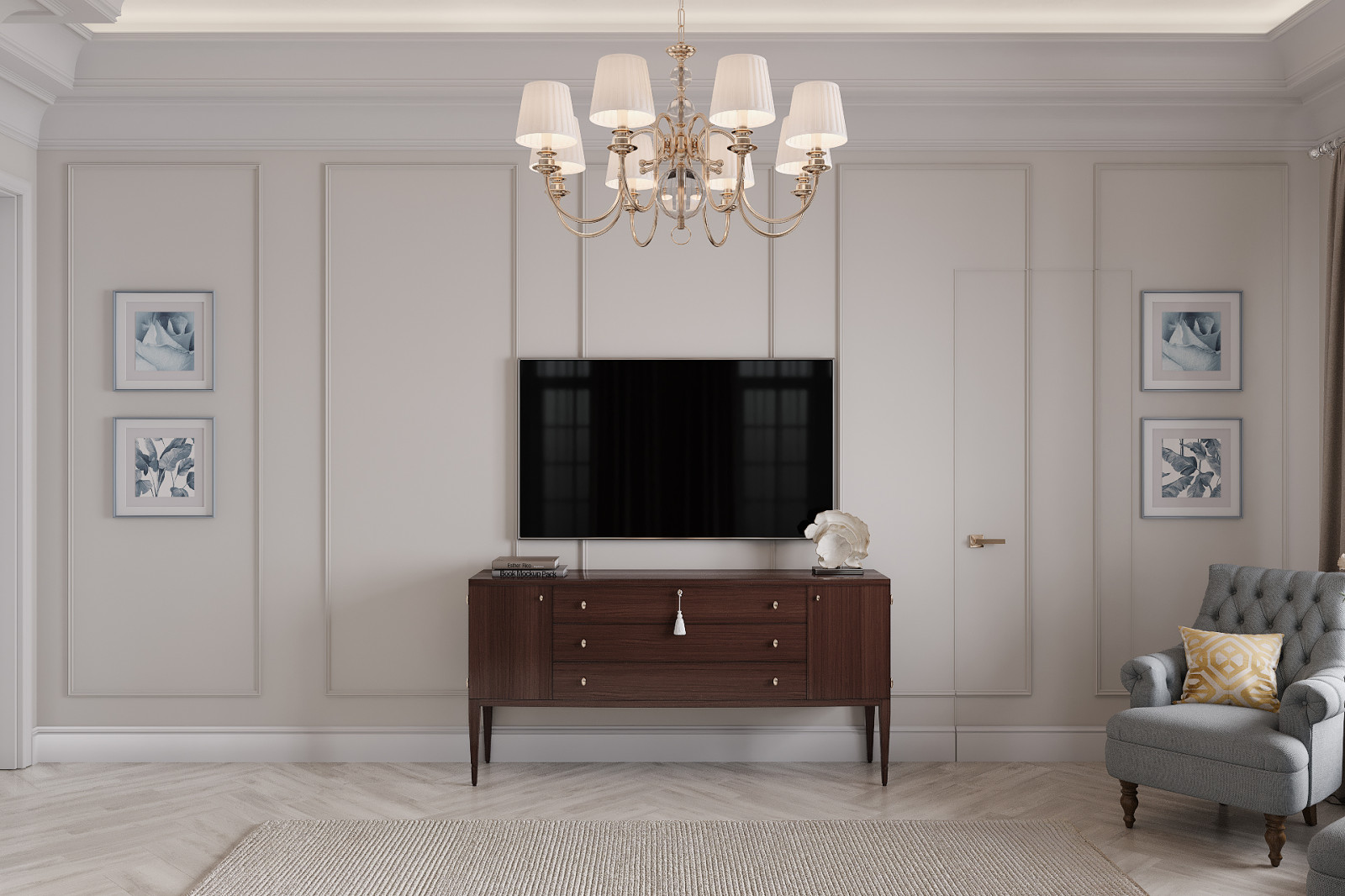 Дом в классическом стиле, 500 м2